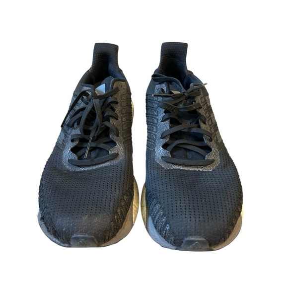 Adidas Black and White Sneakers with BOOST Midsole - Picture 3 of 12